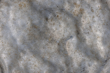 old dirty oxidized and beaten old aluminum surface - full-frame background and texture