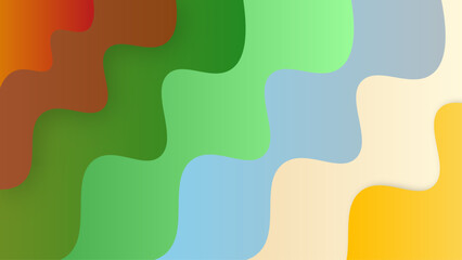 earthy curved blocks natural gradient abstract background