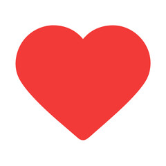 favorite love red heart icon design