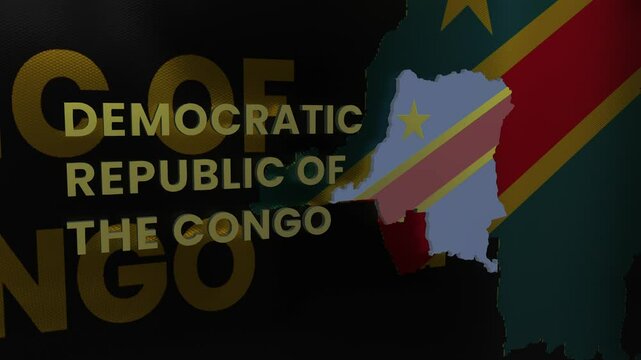 Democratic Republic of the Congo Map