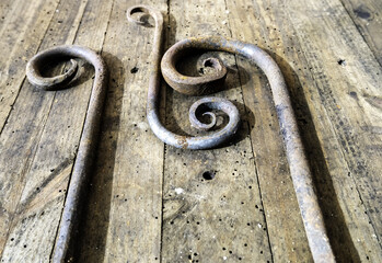 Old forging tools