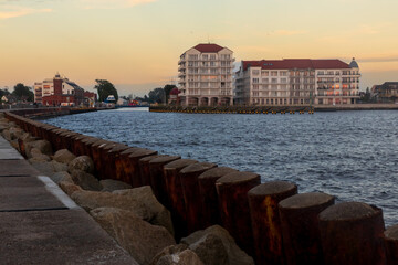 Kanał portowy Darłówko, Darłowo