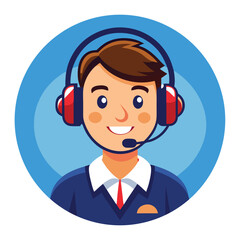 confident-tech-support-representative-with-headpho.eps