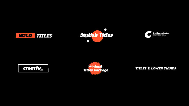 Minimal Titles
