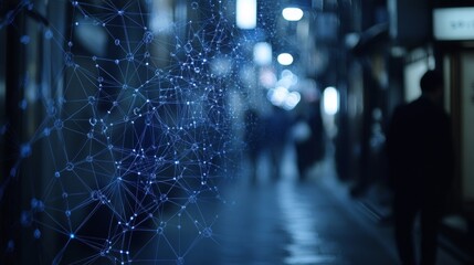 Tokyo Cityscape with Sens Ji Temple, Merging Tradition and Modern Technology in Visuals