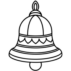 Jhumka line art vector