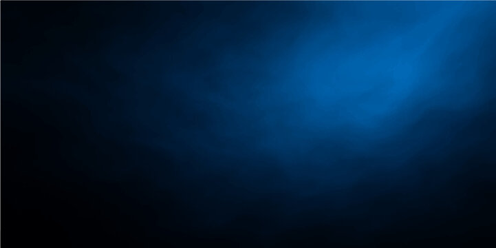 Dark blue smoke gradient background with cool mysterious texture

