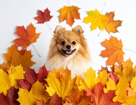 Tier im Herbst