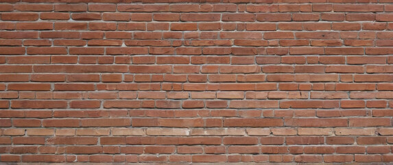 simple red brick wall background
