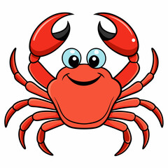 red crab cartoon