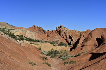 Fairy Tale Canyon in Kirgistan