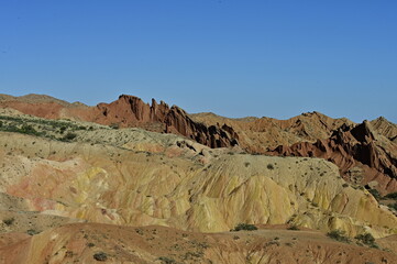 Fairy Tale Canyon in Kirgistan
