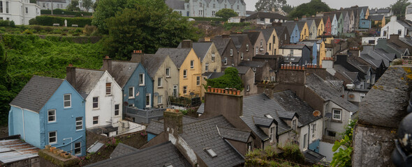 Cobh - Häuser in Irland