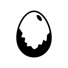 Dinosaur egg icon vector flat illustration design.