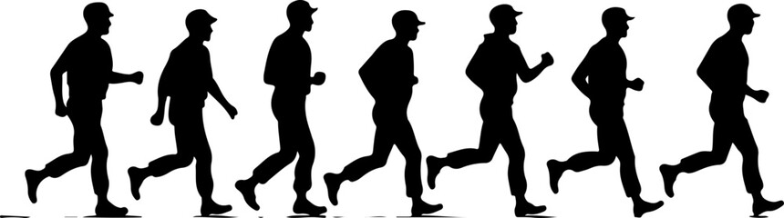 soldiers, military, army, advance, uphill, climb,  vector bundle