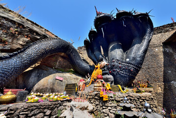 Wat Phu Yod Ruay is the most famous temple in Ubon Ratchathani, Thailand © Herotozero