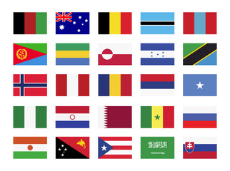 A Diverse Collection of World Flags Celebrating Global Representation and Unity Among Cultures