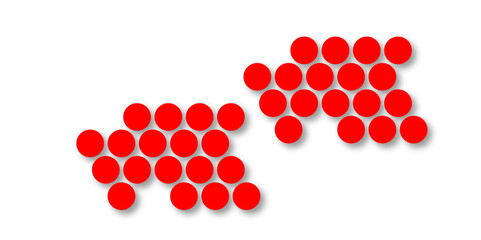 Red tiles wall. round marble textures, ball tiles. Top view pavement circle block red texture with seamless patterns floor background. Air Bubble wrap texture background. Textured Background.