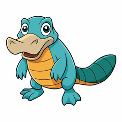 cartoon platypus cartoon