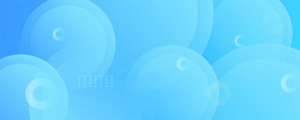 Abstract background, colorful. Blue gradations, circle effect style. Modern background, memphis. Eps 10