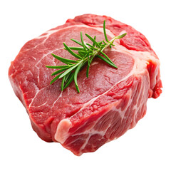 raw beef steak

