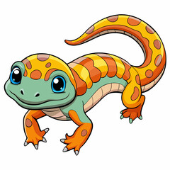 salamander  vector illustration