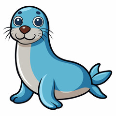 sea lion cartoon