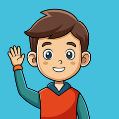 cartoon mechanic with wrench