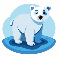 polar bear vector