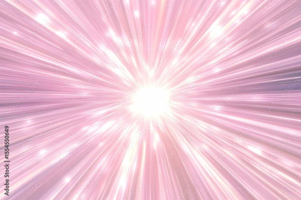 Aufkleber pink light trails speed effect background. abstract burst with glowing lines and sparkles