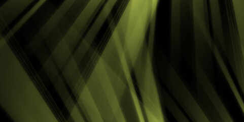 Dark Green vector layout with flat lines. Dark Green, Yellow vector abstract blurred layout. Dark Green, vector pattern with sharp lines. Modern geometrical abstract illustration with Lines.