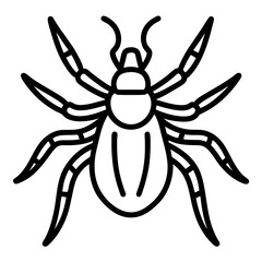 Obraz premium tick vector illustration