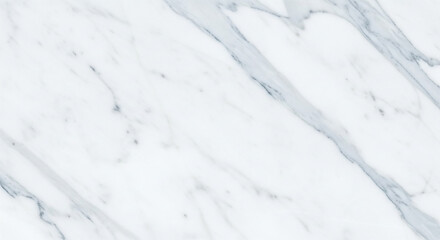 Obraz premium Elegant white marble texture with subtle gray veins creates a sophisticated, luxurious surface for design projects.