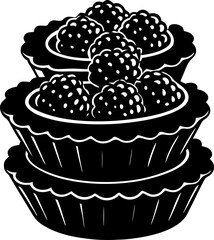 chocolate cake with cherry