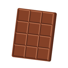 Chocolate bar vector. Chocolate bar on PNG.