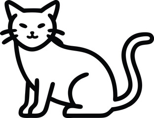 cat with a bone
