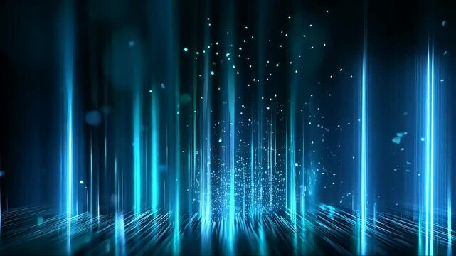 Digital city lightscape