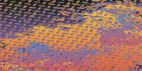 Multicolored dotted background. Colored illustration from spots. Vector illustration