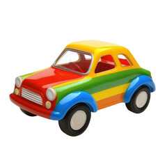 Colorful toy car for kids children toddlers preschool learning and creative play