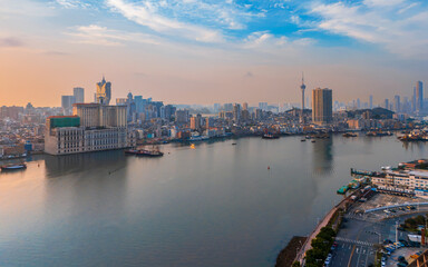 Fototapeta premium Cityscape of Macau, China