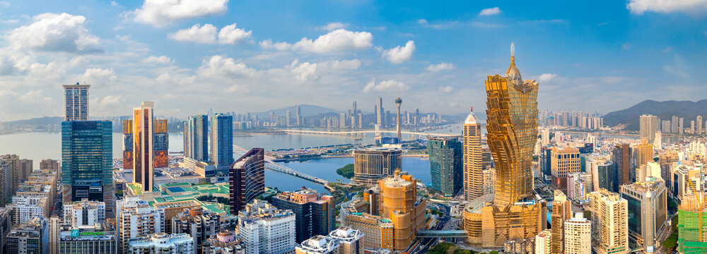 Cityscape of Macau, China