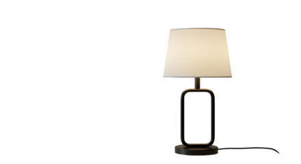 Table Lamp (Modern Design) – clean lines, home setting