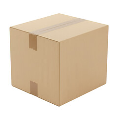 open cardboard box