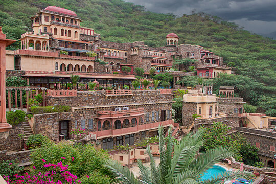 Beautiful combination of Mughal & Rajputana Architecture carved in Stone