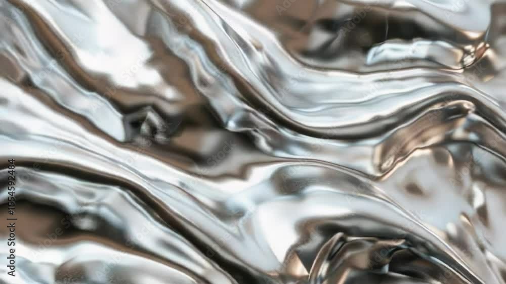 Aufkleber High-quality image of a smooth and reflective surface, perfect for use in designs related to technology, luxury, or minimalism