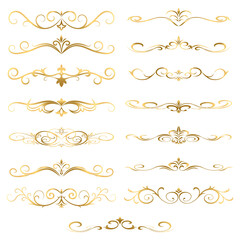 Obraz premium Ornamental Dividers Set