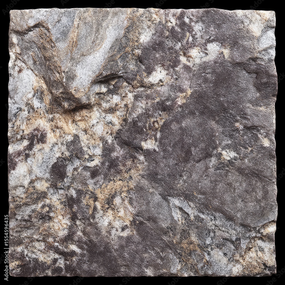 Poster textured stone surface with unique patterns and natural color variations
