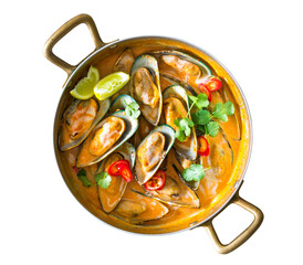 red mussel curry 