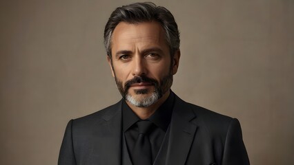 Professional Man in Formal Attire Portrait