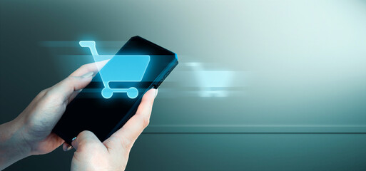 hand of businessman interactive touching a holographic of transaction financial network data...